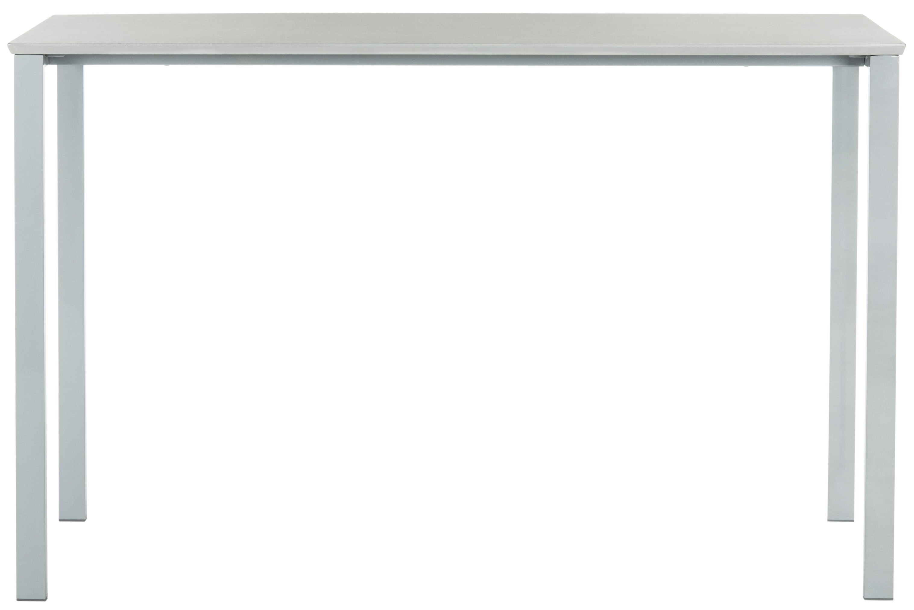 SAFAVIEH Dalit 47" Modern Glam Solid Writing Desk, Grey