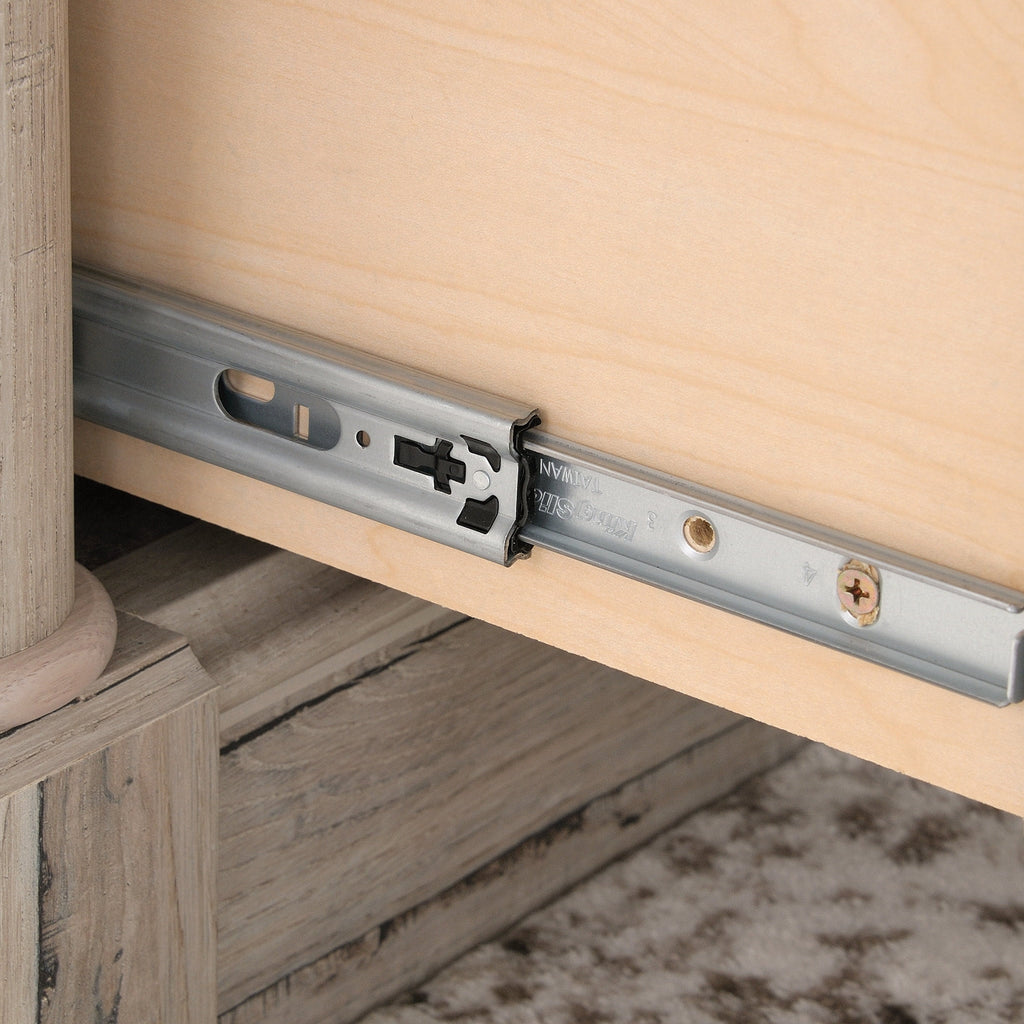 Sauder Palladia Executive Desk, Split Oak Finish