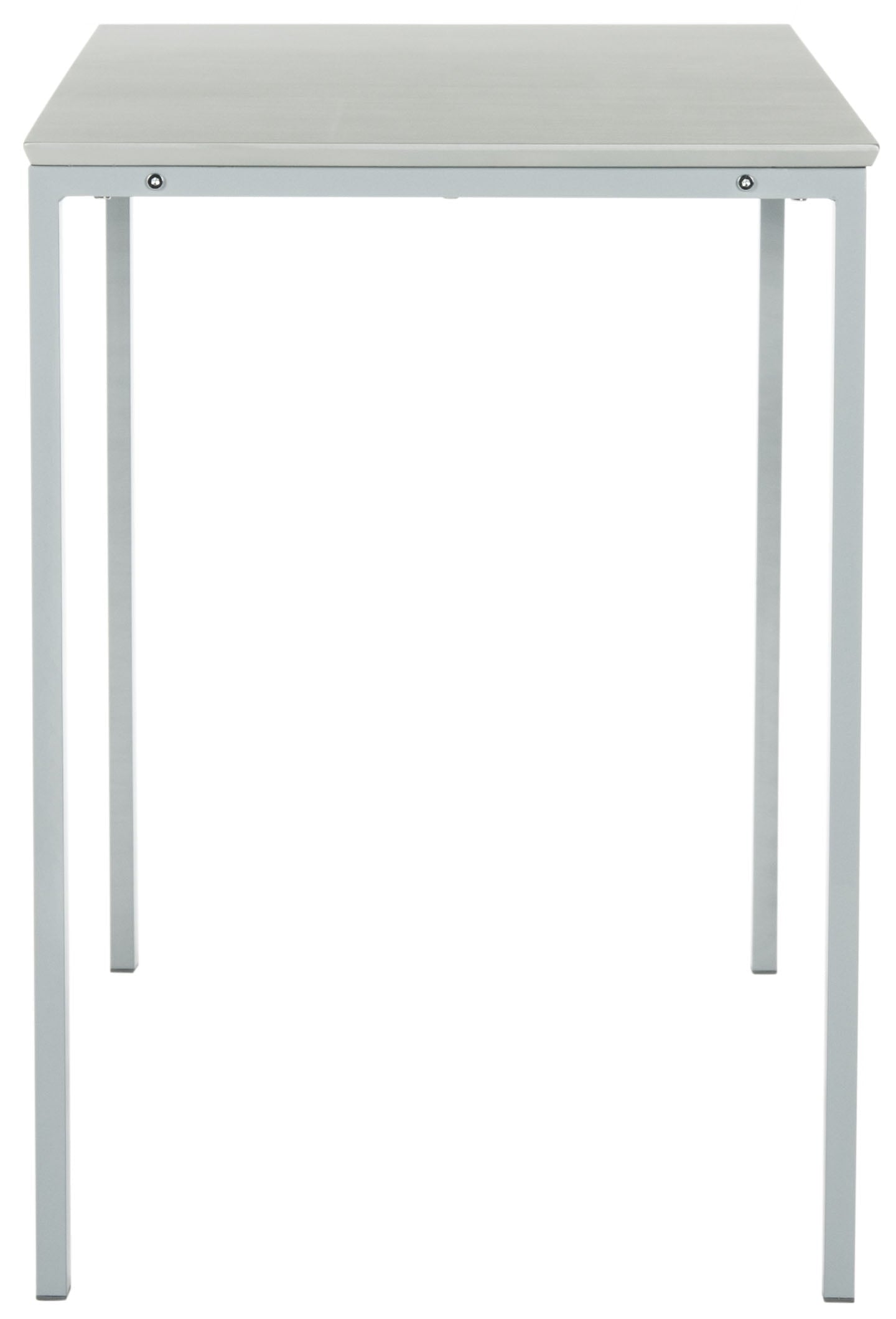 SAFAVIEH Dalit 47" Modern Glam Solid Writing Desk, Grey