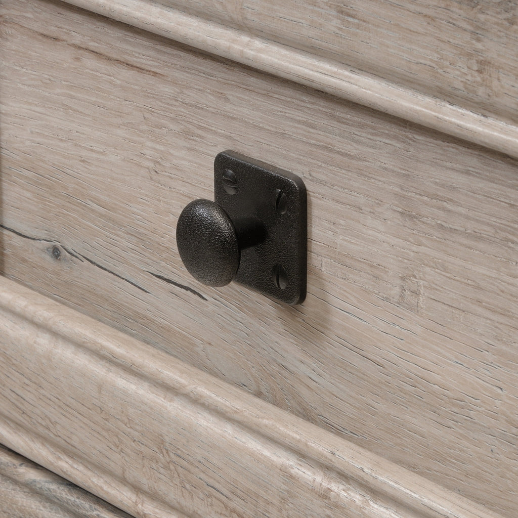 Sauder Palladia Executive Desk, Split Oak Finish