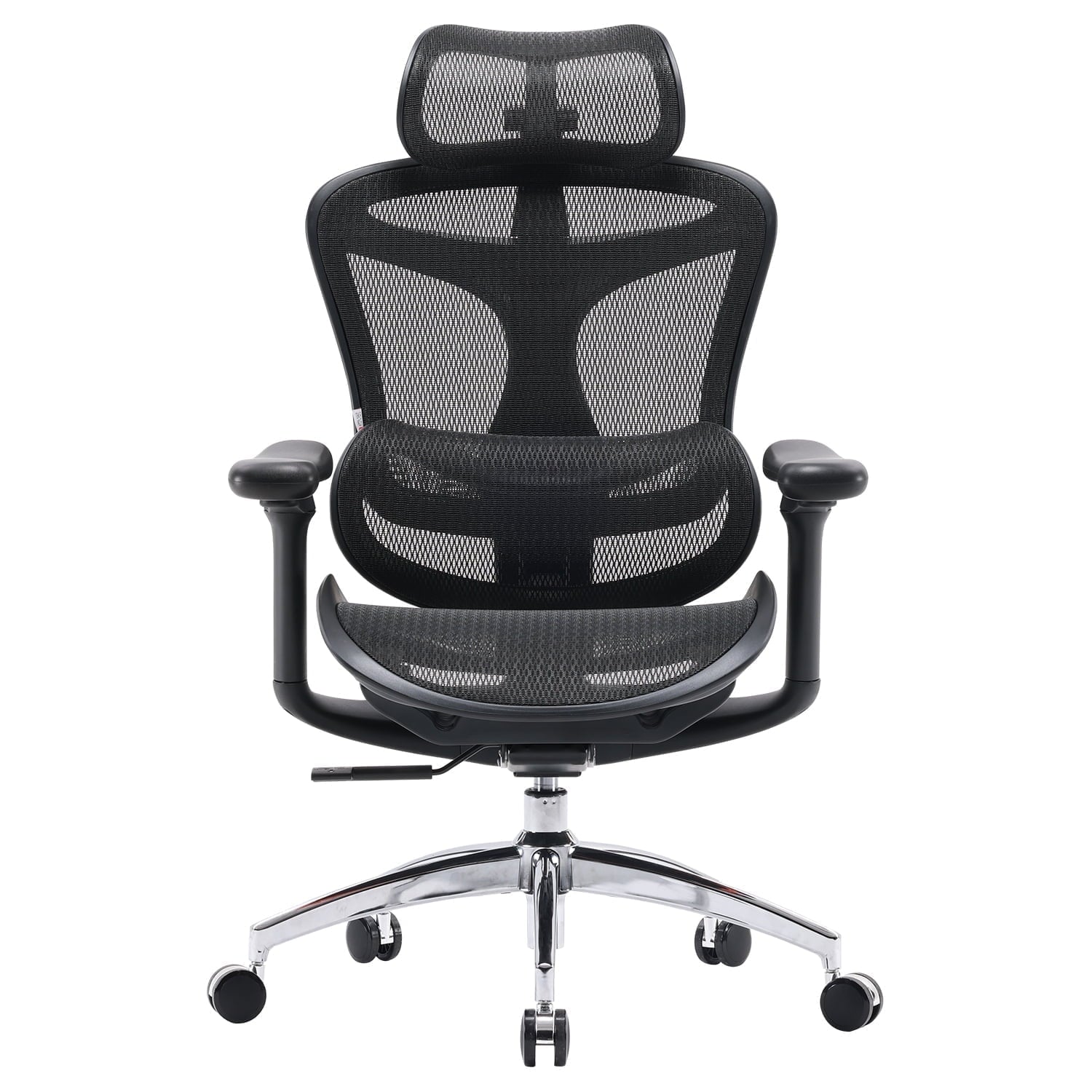 SIHOO Doro C300 Ergonomic Office Chair with Ultra Soft 3D Armrests, High-Back Computer Desk Chair, Big and Tall Mesh Chair for Adult - Black - 300lbs