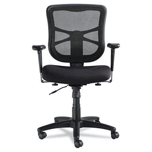 Alera Elusion Series 275 lb. Mid-Back Mesh Task Office Chair - Black