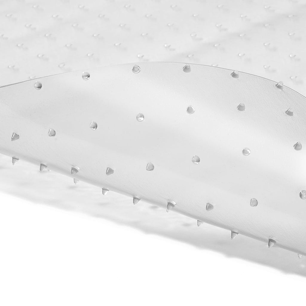 WorkOnIt 36" x 48" x2.2mm Thick Office Chair Desk Floor Mat for Low Pile Carpet, Clear