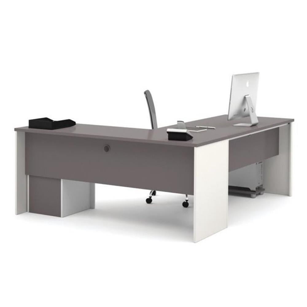 Bowery Hill L-Shaped Desk in Sandstone