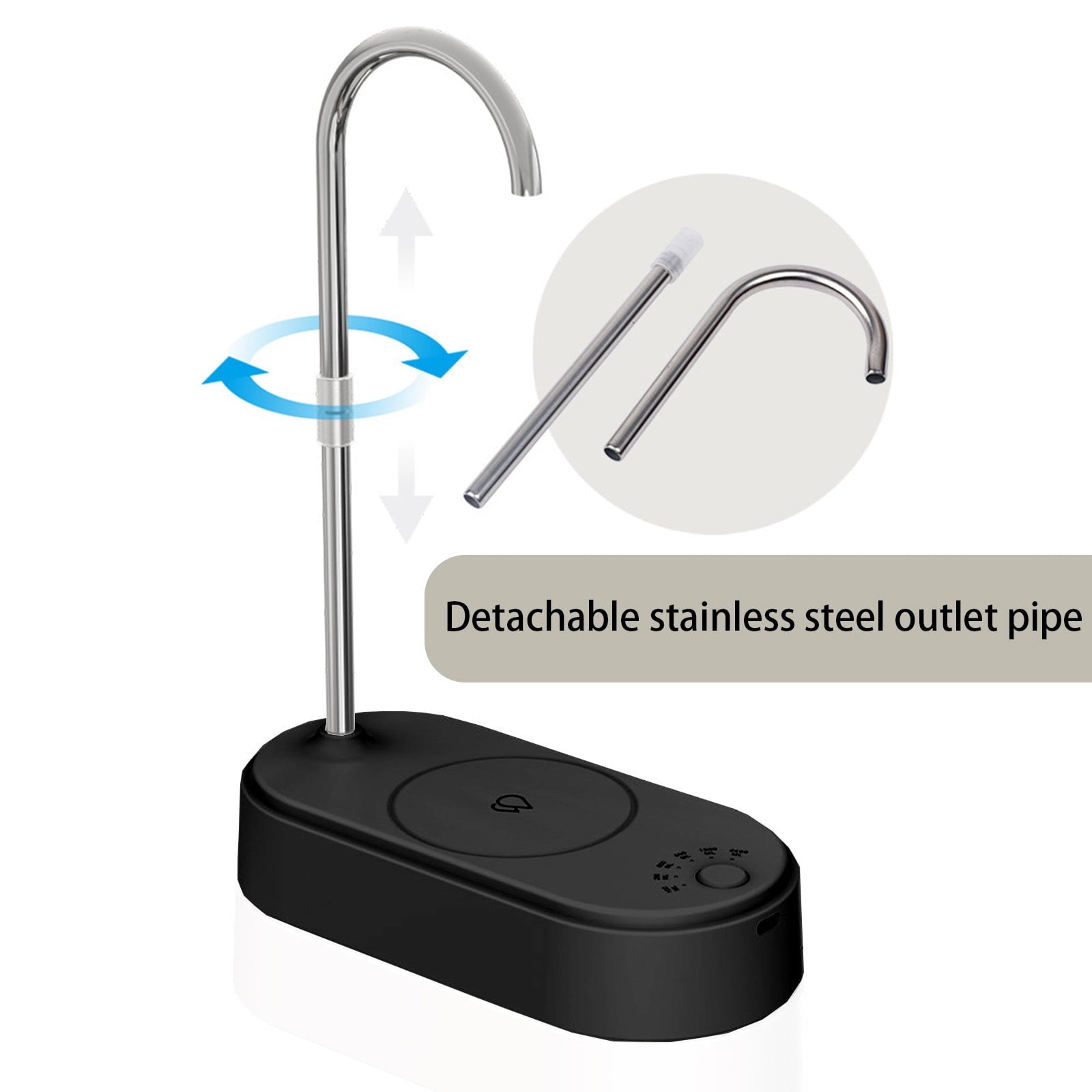 Tray Charging Pure Water,Automatic Touchless Water Dispenser Electric Bottleless Countertop