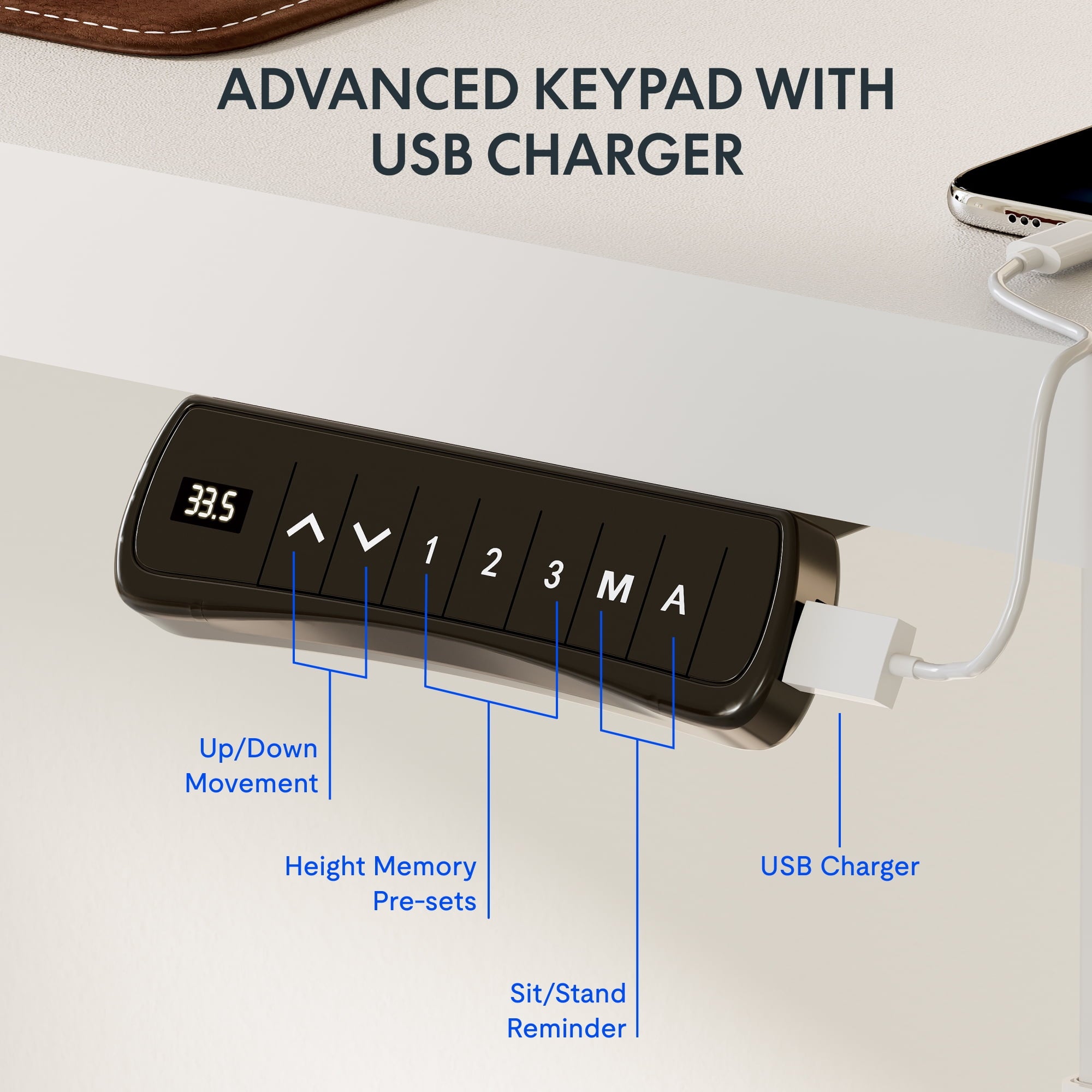 FLEXISPOT  71"x48" L Shaped Height Adjustable Standing Desk Dual Motor Corner Desk White Computer Desk with Splice Board